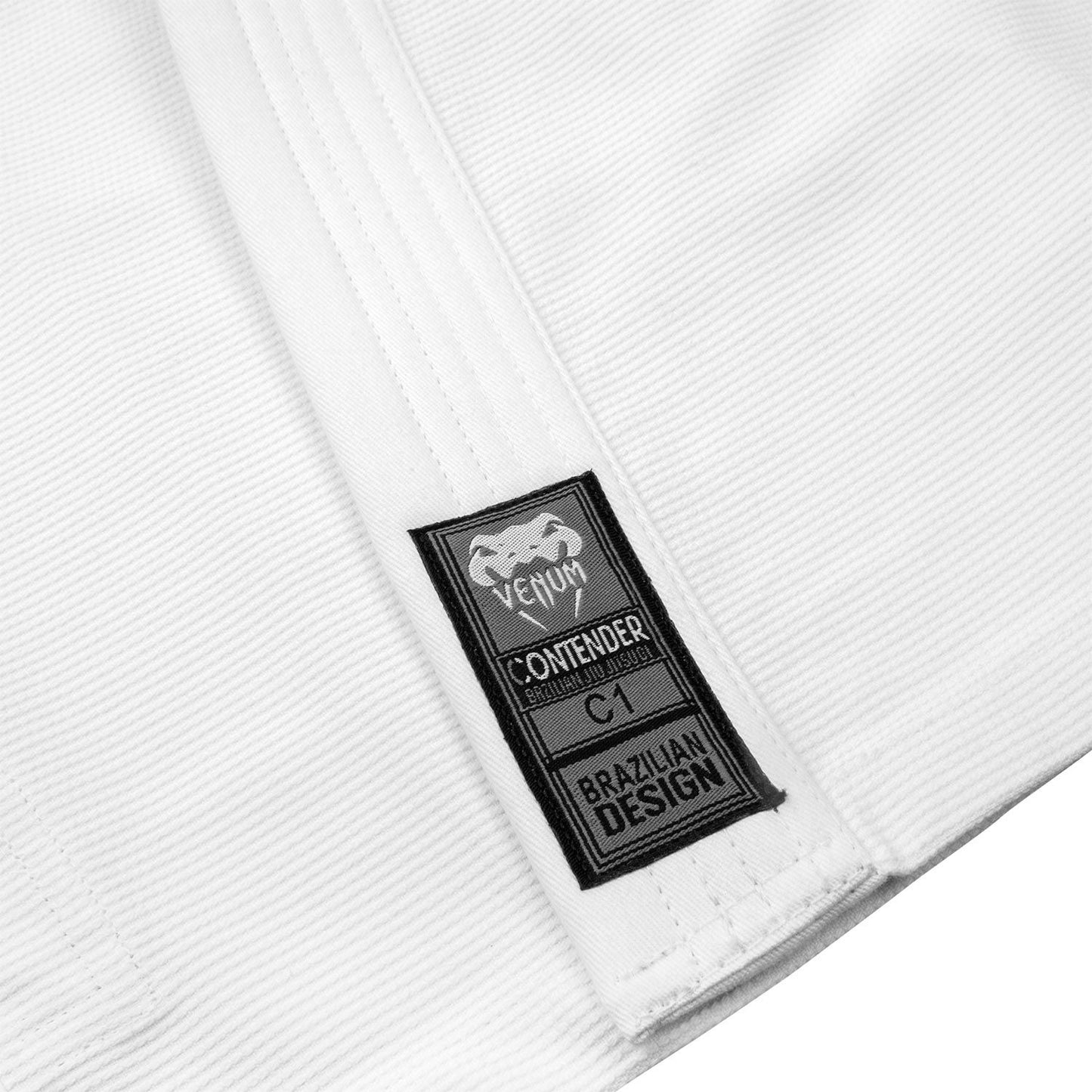 VENUM CONTENDER KIDS BJJ GI (FREE WHITE BELT INCLUDED) - WHITE