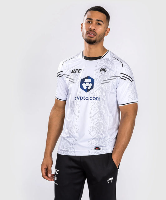 UFC ADRENALINE BY VENUM AUTHENTIC FIGHT NIGHT MEN’S WALKOUT JERSEY - WHITE