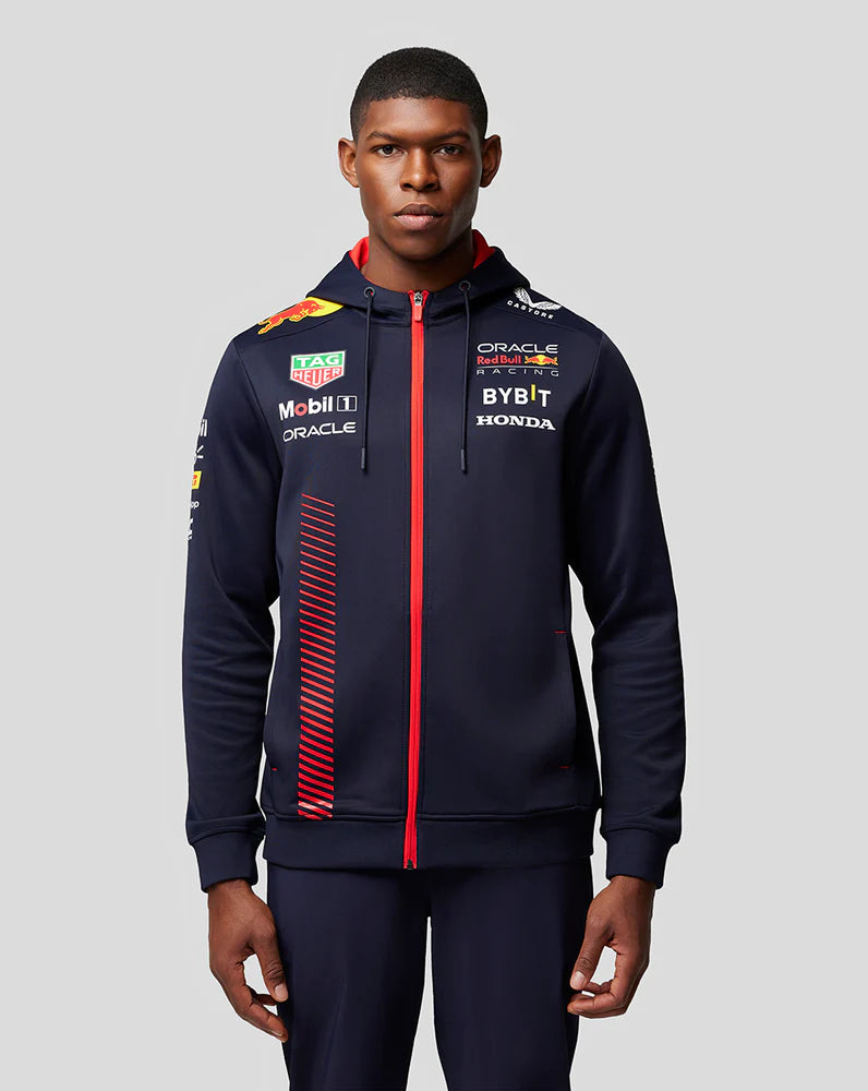 Red bull racing zip hoodie on sale