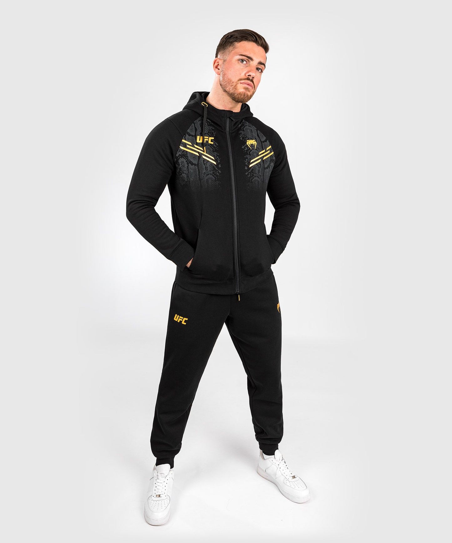 UFC ADRENALINE BY VENUM REPLICA MEN’S ZIP HOODIE - CHAMPION