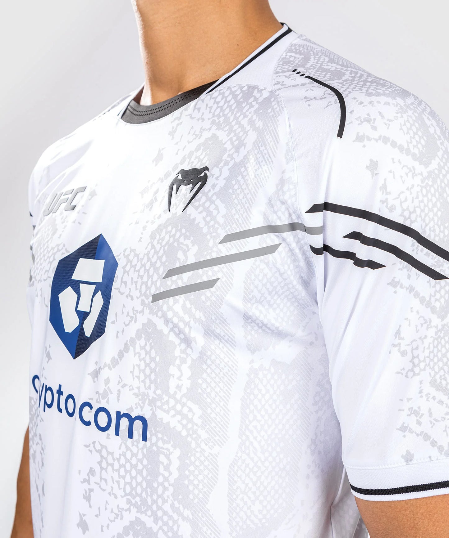 UFC ADRENALINE BY VENUM AUTHENTIC FIGHT NIGHT MEN’S WALKOUT JERSEY - WHITE