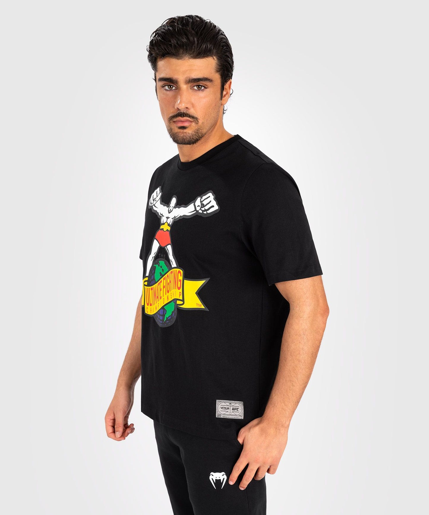 UFC BY VENUM ULTI-MAN T-SHIRT - BLACK/WHITE