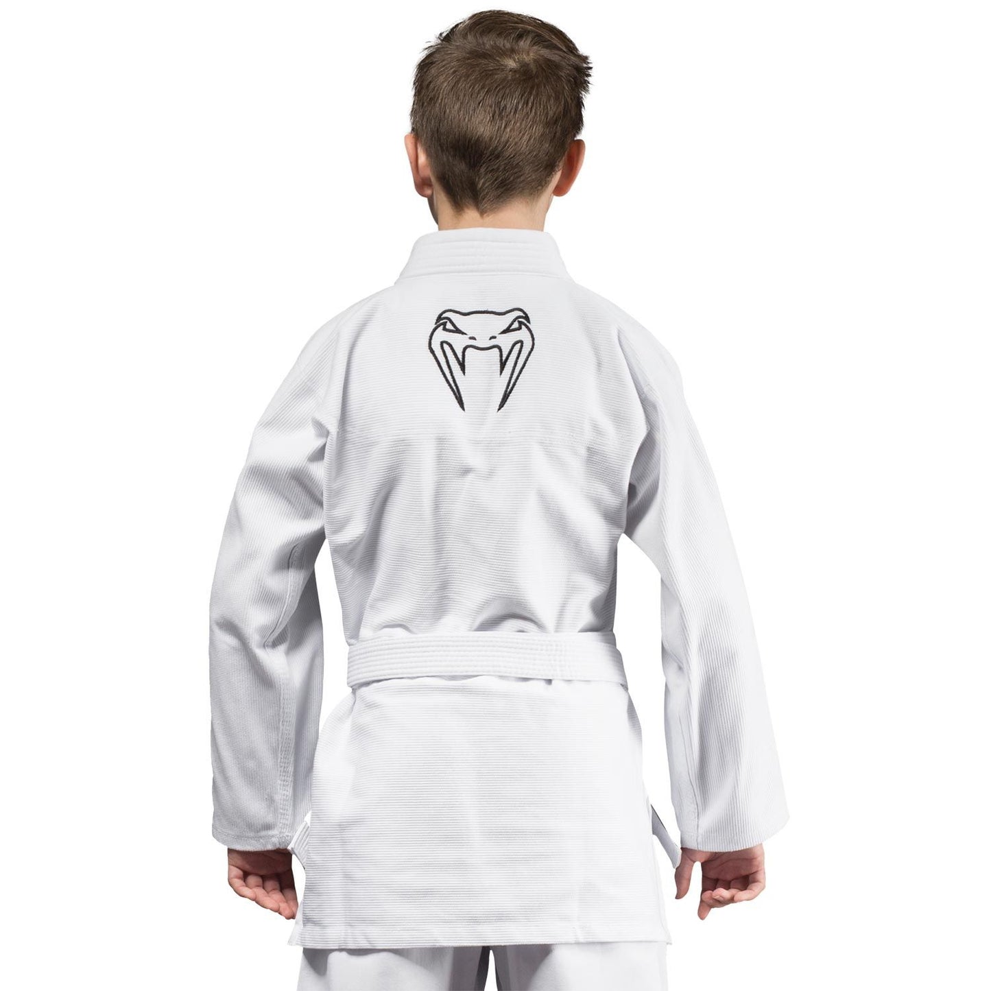 VENUM CONTENDER KIDS BJJ GI (FREE WHITE BELT INCLUDED) - WHITE