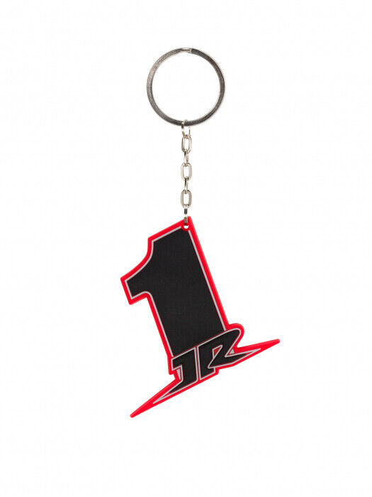 REA PVC KEYRING BLACK