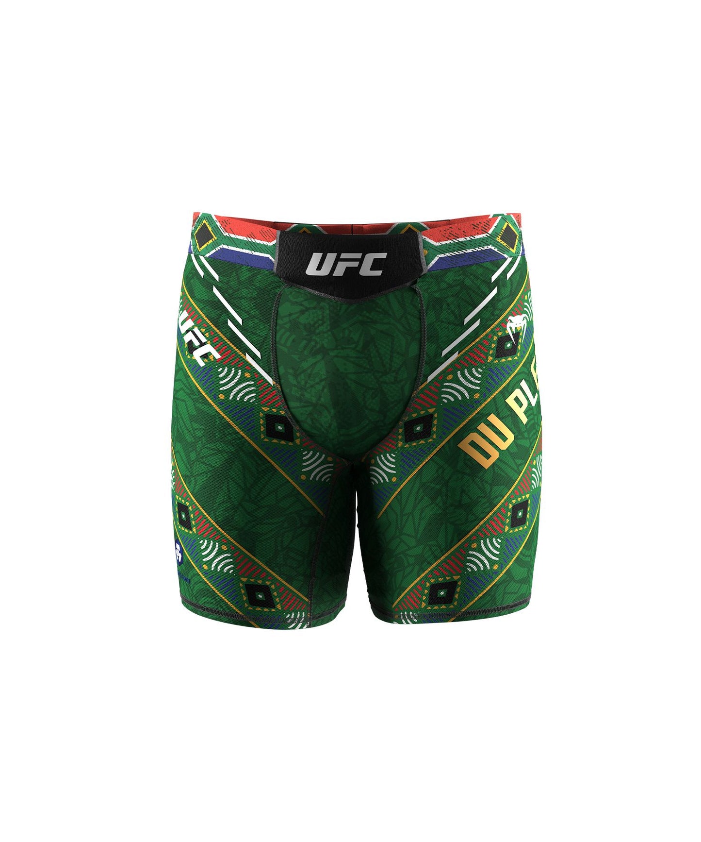 UFC Adrenaline Unrivaled by Venum Vale Tudo Short For Men's - Green - Dricus Du Plessis