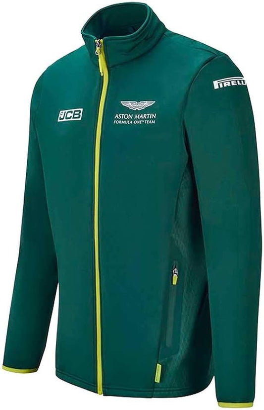 Aston M. F1 Team Softshell Mens GREEN