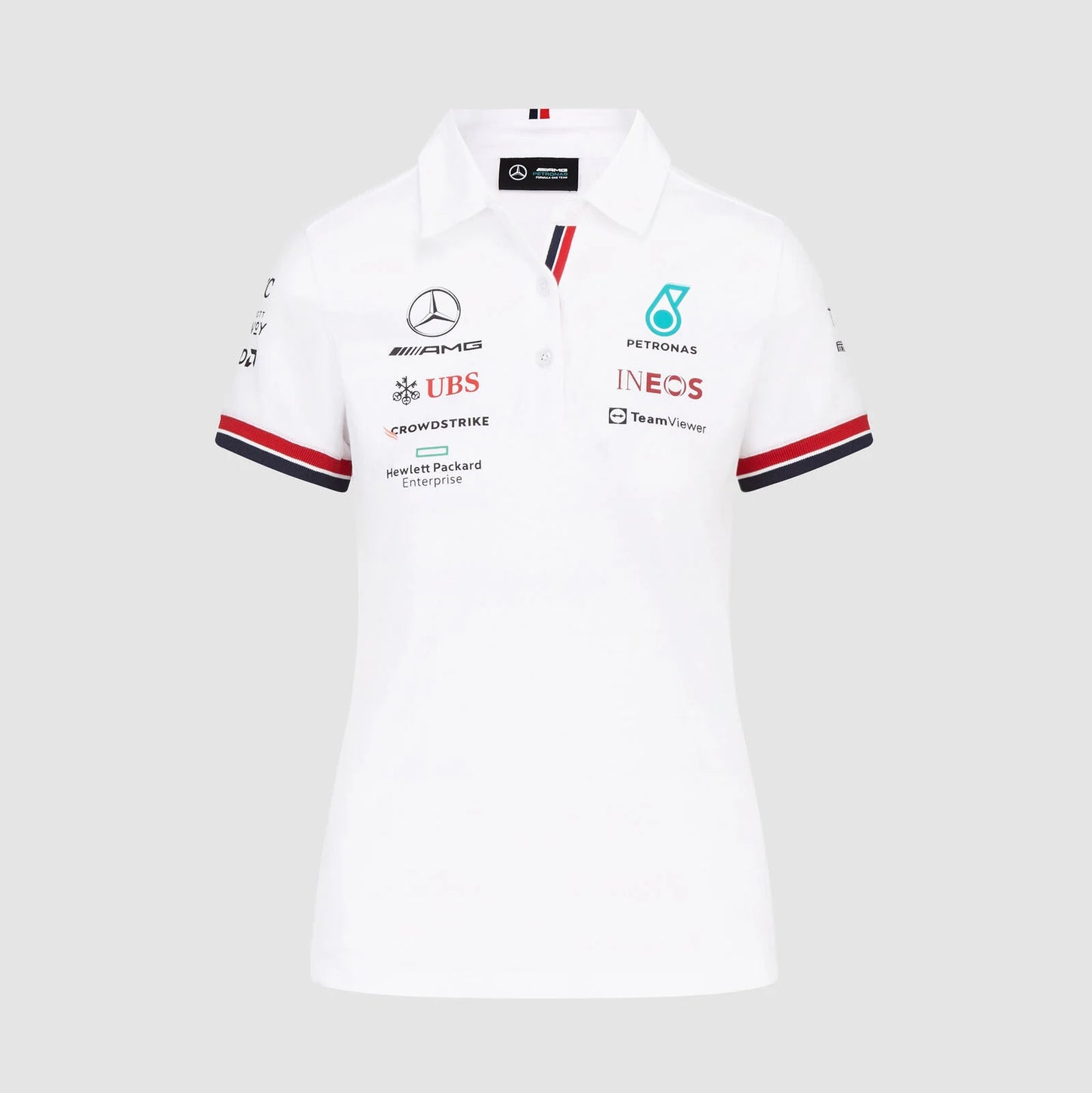 MAPF1 RP WOMENS POLO WHITE