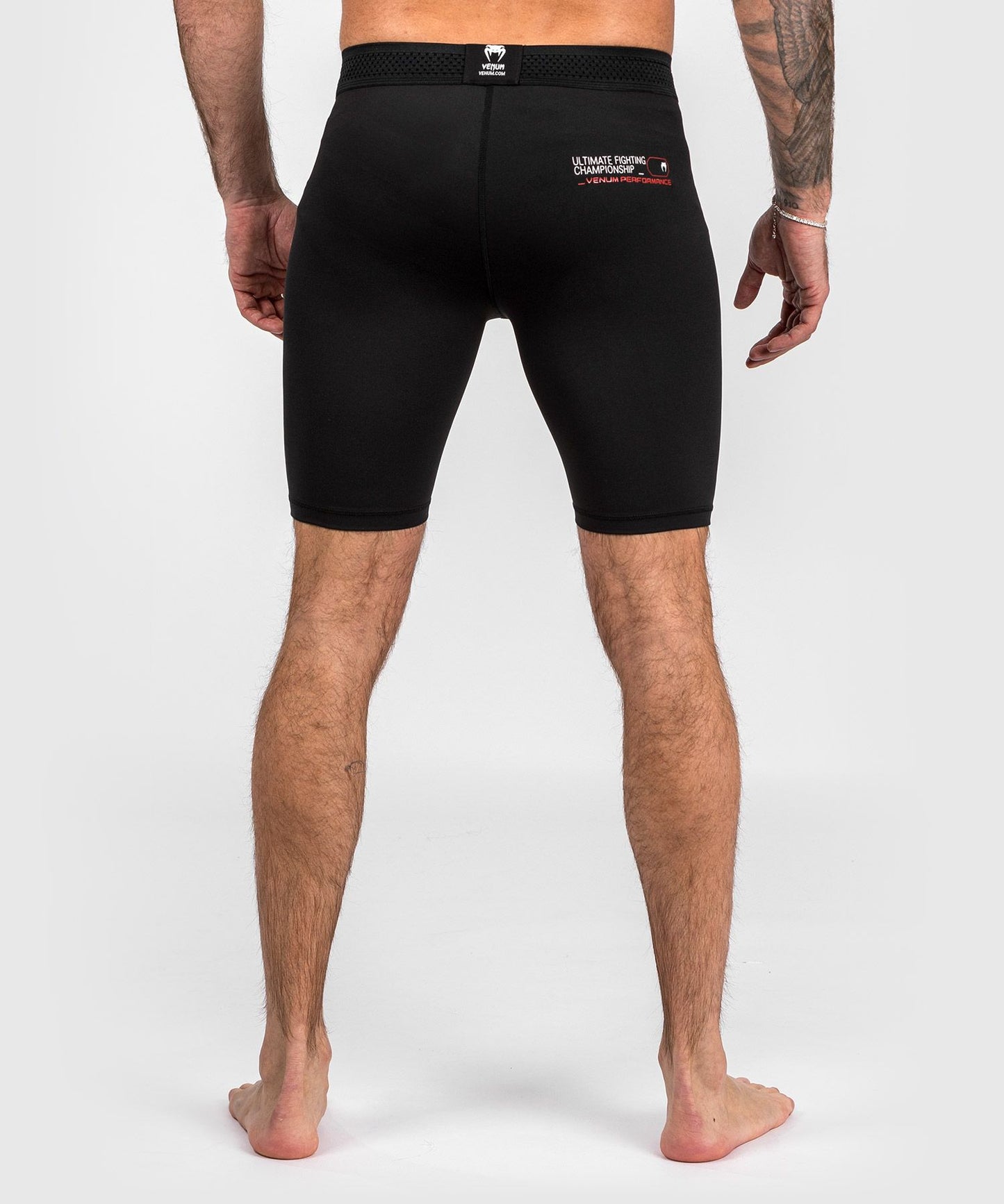 UFC FIGHT PANTS ADRENALINE BY VENUM FIGHT WEEK MEN'S VALE TUDO SHORT - BLACK