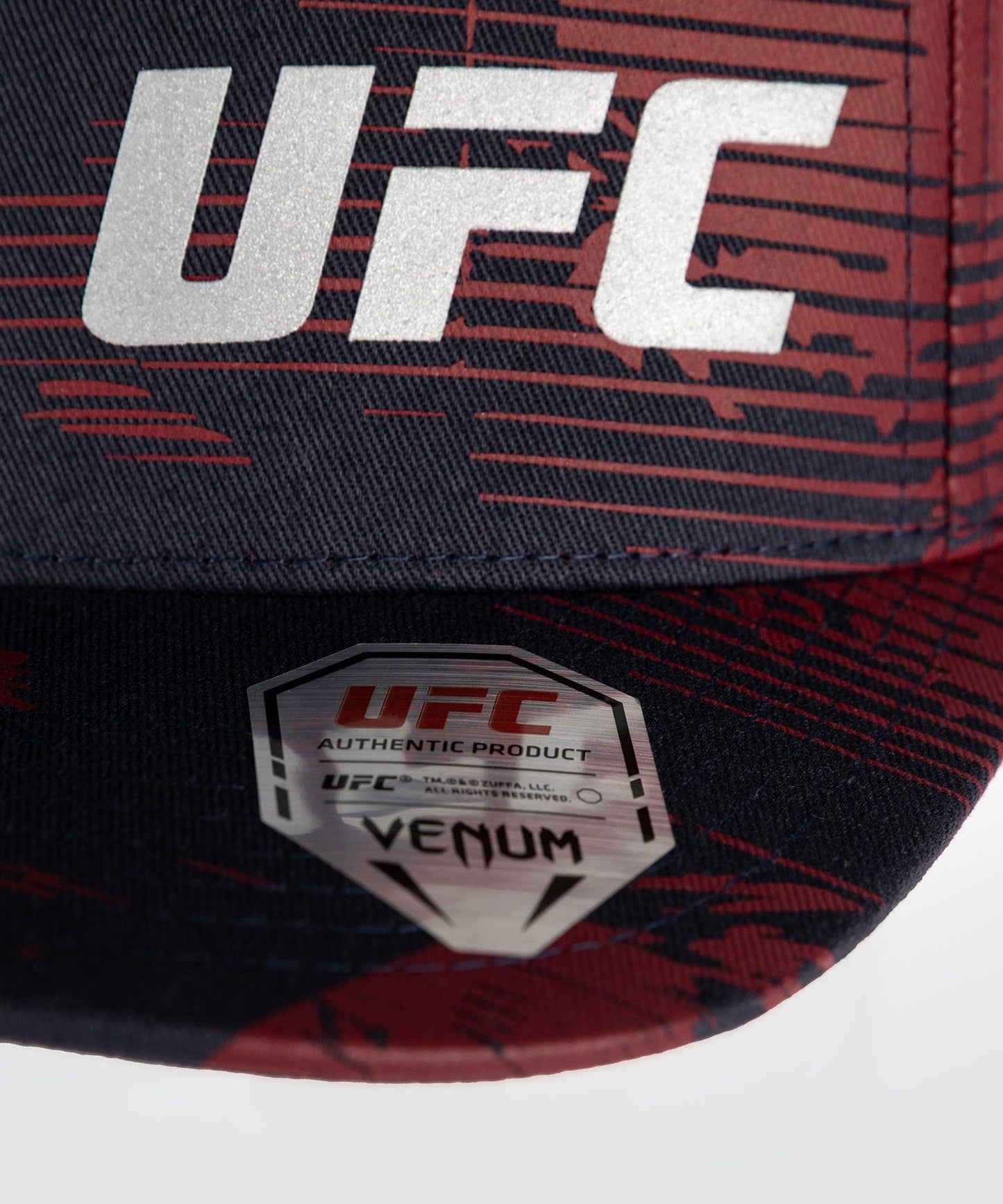 UFC Zenith by Venum Burgundy Authentic Fight Week Trucker Hat