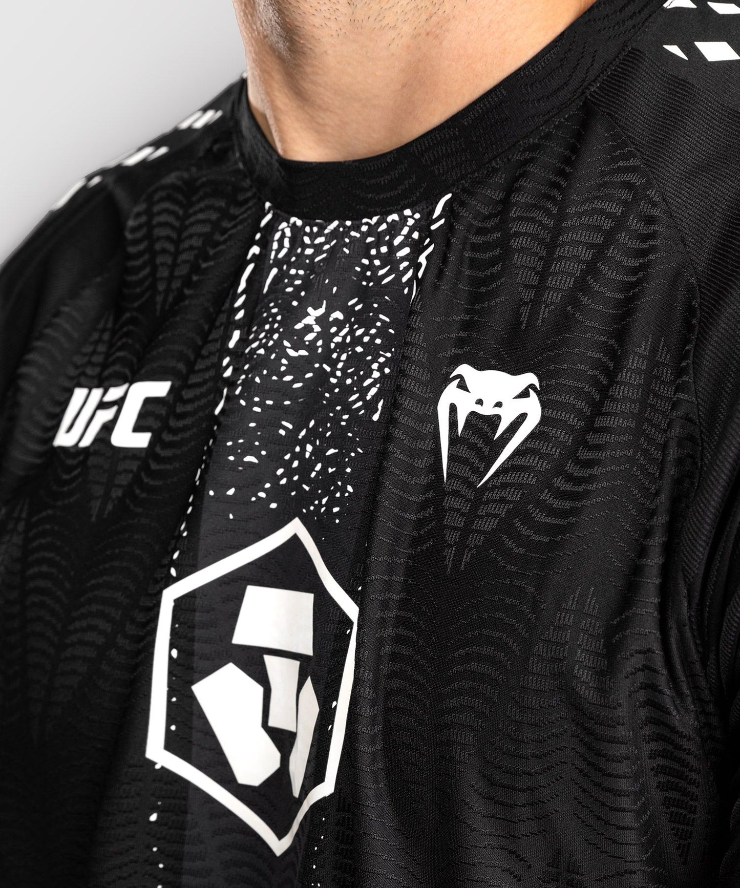 Men's UFC Zenith by Venum Black Authentic Fight Night Walkout Jersey