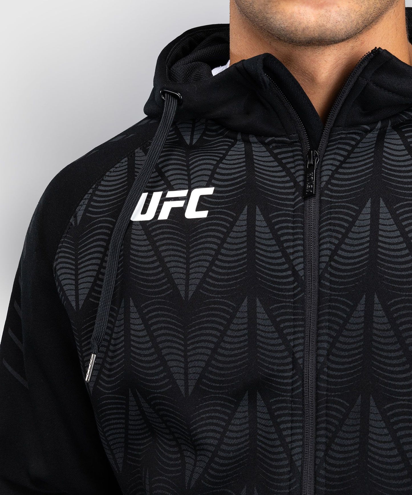 Men’s UFC Zenith by Venum Replica Black Zip Hoodie