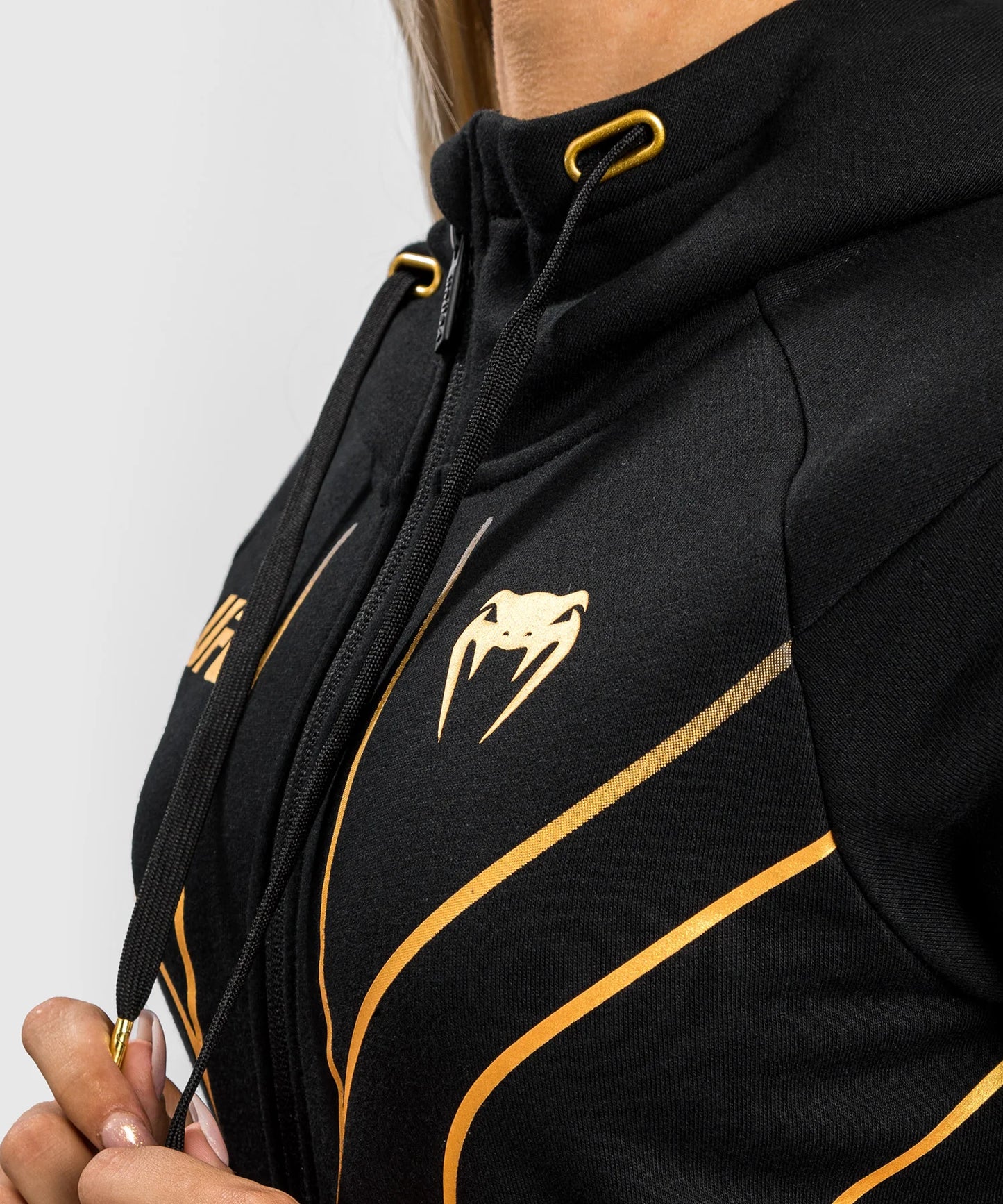 UFC VENUM FIGHT NIGHT 2.0 REPLICA WOMEN'S FULL ZIP HOODIE - CHAMPION